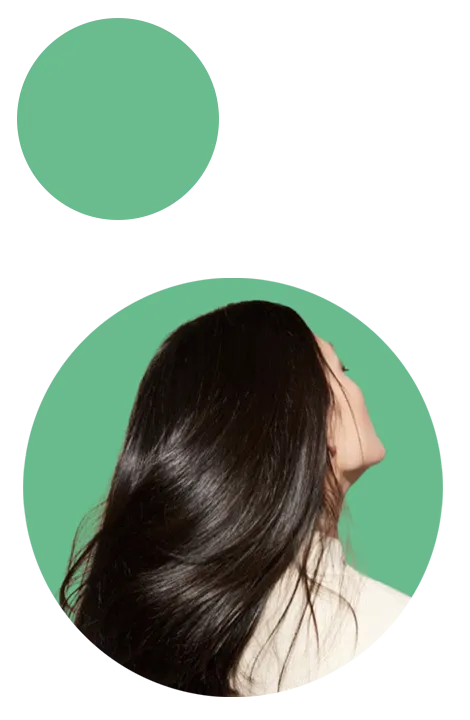 綺麗な髪のイメージ